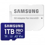 Карта пам'яті 1TB microSDXC class 10 UHS-I U3 V30 A2 Pro Plus Samsung (MB-MD1T0SA/EU)