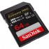 Карта пам'яті SD 64GB SD class 10 UHS-I U3 V60 R280/W100MB/s Extrem SANDISK (SDSDXEP-064G-GN4IN)