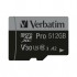 Карта пам'яті Verbatim 512GB microSDXC class 10 UHS-III PRO (47046)