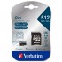 Карта пам'яті Verbatim 512GB microSDXC class 10 UHS-III PRO (47046)