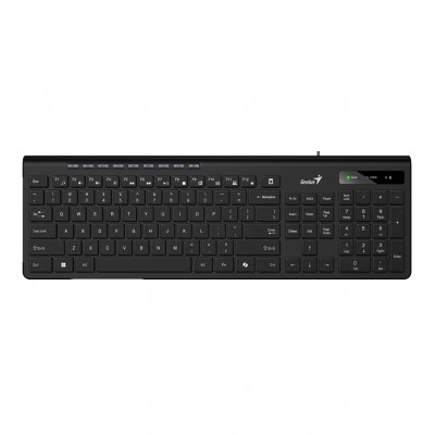 Клавіатура Genius SlimStar 230II USB UA Black (31310048406)