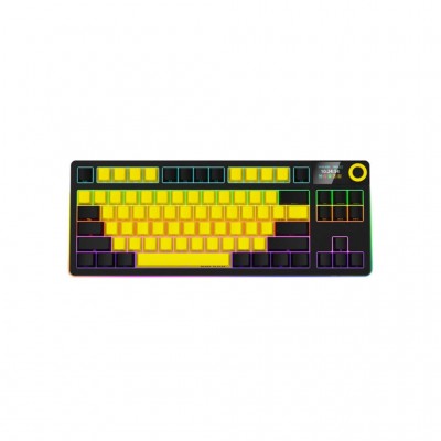 Клавіатура Lorgar KBP70TKLW Wireless TKL Mechanical Pro UA Black/Yel (LRG-KBP70TKLW-YL-US)
