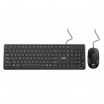 Комплект (клавіатура, миша) 2E MK405 USB UA Black (2E-MK405UBK)