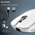 Миша GamePro Asgard Odin 8K Wireless/USB White (GM035W)