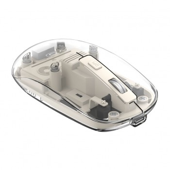 Миша XO M12 Wireless Transparent/White (M12 White)