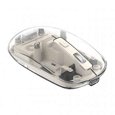 Миша XO M12 Wireless Transparent/White (M12 White)