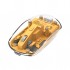 Миша XO M12 Wireless Transparent/Yellow (M12 Yellow)