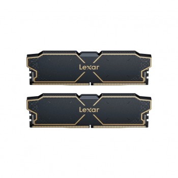 Пам'ять DDR5 16GB (2x8GB) 6000 MHz THOR OC Black Lexar LD5U08G60C38LG-RGD
