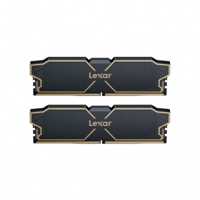 Пам'ять DDR5 16GB (2x8GB) 6000 MHz THOR OC Black Lexar LD5U08G60C38LG-RGD