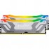 Пам'ять DDR5 48GB (2x24GB) 8800 MHz Renegade RGB White/Sil Kingston Fury (ex.HyperX) KF588CU42RWAK2-48