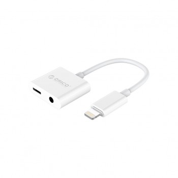 Перехідник Lightning to 3.5mm/Lightning 2LT-WH-BP Orico (CA912797)