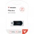 флеш USB 128GB Plectra Black USB-C Verbatim (30225)