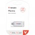 флеш USB 128GB Plectra White USB-C Verbatim (30229)