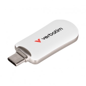 флеш USB 128GB Plectra White USB-C Verbatim (30229)
