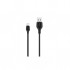 Дата кабель USB 2.0 AM to Lightning 1.0m 2.1A black XO (NB36-L-1-BK)