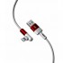Дата кабель USB 2.0 AM to Lightning 1.0m 2.4A 90° corner white XO (NB152-L-1-WH)