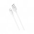 Дата кабель USB 2.0 AM to Lightning 1.0m 2.4A white XO (NB156-L-1-WH)