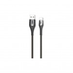 Дата кабель USB 2.0 AM to Lightning 1.0m 2A zinc alloy black XO (NB138-L-1-BK)
