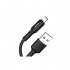 Дата кабель USB 2.0 AM to Lightning 1.0m 3A black XO (NB112-i-BK)