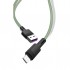 Дата кабель USB 2.0 AM to Lightning 1.0m 5A green XO (NB166-L-1-GR)