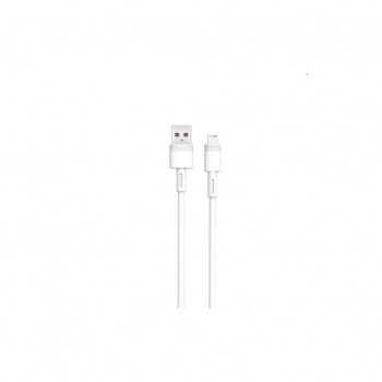Дата кабель USB 2.0 AM to Lightning 1.0m 5A white XO (XO-NBQ166-L-1-WH)