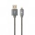 Дата кабель USB 2.0 AM to Lightning 1.0m Cablexpert (CC-USB2S-AMLM-1M-BG)