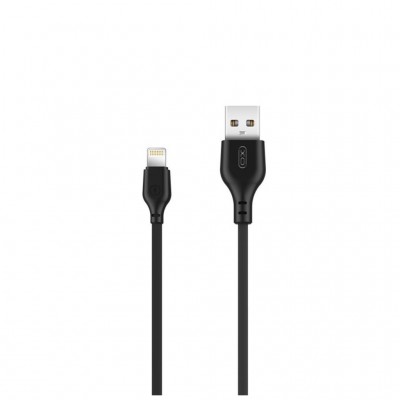 Дата кабель USB 2.0 AM to Lightning 2.0m 2.1A black XO (XO-NB-103-L-2-BK)