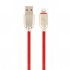Дата кабель USB 2.0 AM to Lightning 2.0m Cablexpert (CC-USB2R-AMLM-2M-R)