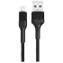 Дата кабель USB 2.0 AM to Micro 5P 1.0m 2.1A black XO (NB51-M-1-BK)
