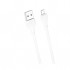 Дата кабель USB 2.0 AM to Micro 5P 1.0m 2.1A white XO (NB200-M-WH)
