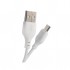 Дата кабель USB 2.0 AM to Micro 5P 1.0m 2.1A white XO (XO-NB-103-MC-1-WH)
