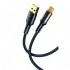 Дата кабель USB 2.0 AM to Micro 5P 1.0m 2.4A black XO (NB229-M-1-BK)
