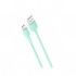 Дата кабель USB 2.0 AM to Micro 5P 1.0m 2.4A green XO (NB156-M-GR)