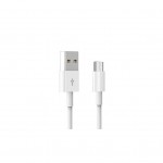 Дата кабель USB 2.0 AM to Micro 5P 1.0m 2.4A white Denmen (D22V-WH)