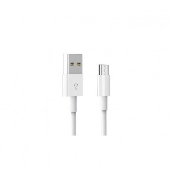 Дата кабель USB 2.0 AM to Micro 5P 1.0m 2.4A white Denmen (D22V-WH)