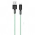 Дата кабель USB 2.0 AM to Micro 5P 1.0m 5A green XO (NB166-M-1-GR)