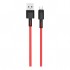 Дата кабель USB 2.0 AM to Micro 5P 1.0m 5A red XO (NB166-M-1-RD)