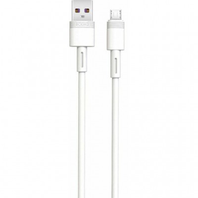 Дата кабель USB 2.0 AM to Micro 5P 1.0m 5A white XO (NB166-M-1-WH)