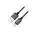 Дата кабель USB 2.0 AM to Micro 5P 1.0m black BOROFONE (6974443389029)