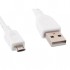 Дата кабель USB 2.0 AM to Micro 5P 1.0m Cablexpert (CCP-mUSB2-AMBM-W-1M)