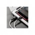 Дата кабель USB 2.0 AM to Micro 5P 1.0m silicone white BOROFONE (6931474710383)