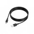 Дата кабель USB 2.0 AM to Micro 5P 2.0m Lenny silicone BX113 black BOROFONE (6941991115493)
