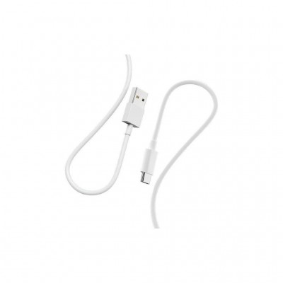 Дата кабель USB 2.0 AM to USB-C 1.0m 2.4A white Denmen (D22T-WH)