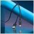 Дата кабель USB 2.0 AM to USB-C 1.0m 60W silicone black BOROFONE (6941991115455)