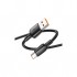 Дата кабель USB 2.0 AM to USB-C 100W black BOROFONE (6941991103179)