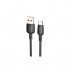 Дата кабель USB 2.0 AM to USB-C 100W black BOROFONE (6941991103179)