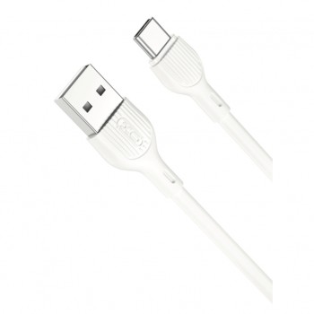 Дата кабель USB 2.0 AM to USB-C 2.0m 2.1A XO (CB-200UC)