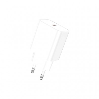 Зарядний пристрій BOROFONE BA71A USB-C PD20W white (6974443387964)