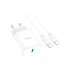 Зарядний пристрій HOCO C104A USB-C PD20W + cable USB-C to USB-C white (6931474782915)