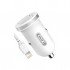 Зарядний пристрій XO 2xUSB 2.1A + cable USB to Lightning white (TZ08-L-WH)